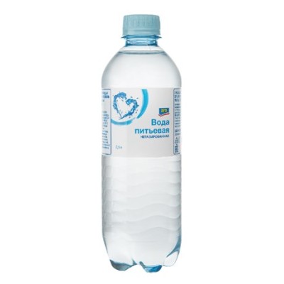 Вода мин. газ/б.газ 0.5л